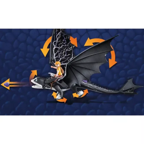 Playmobil 71081 Dragons: The Nine Realms - Thunder és Tom