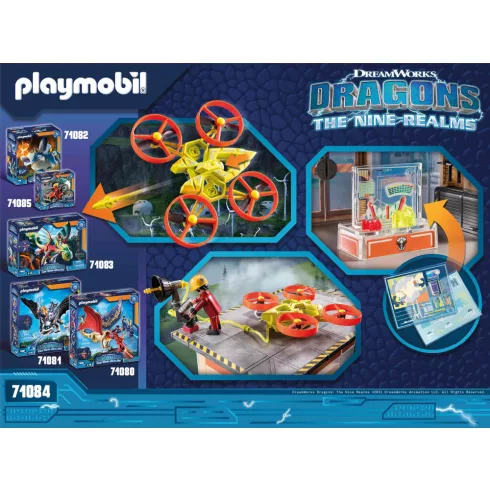 Playmobil 71084 Dragons: The Nine Realms - ICARIS laboratórium