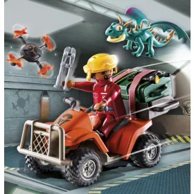   Playmobil 71085 Dragons: The Nine499 Realms - ICARIS hátrahúzós quad és Phil
