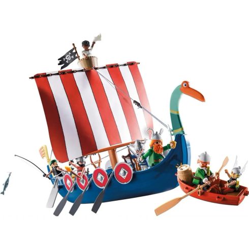Playmobil 71087 Karácsony - Asterix és Obelix adventi kalendárium, naptár - Kalózhajó