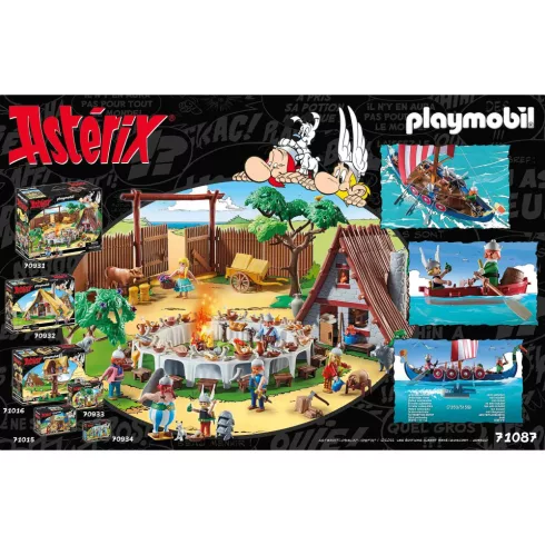 Playmobil 71087 Karácsony - Asterix és Obelix adventi kalendárium, naptár - Kalózhajó