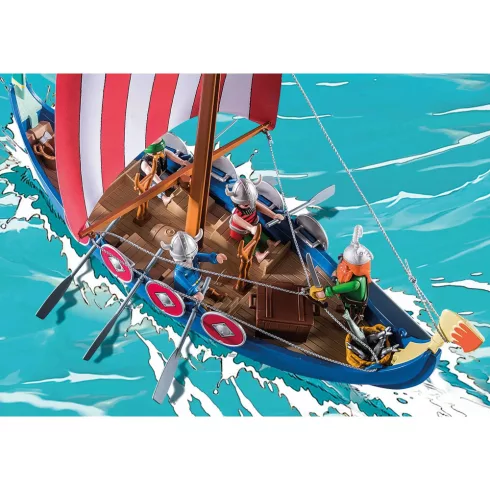 Playmobil 71087 Karácsony - Asterix és Obelix adventi kalendárium, naptár - Kalózhajó