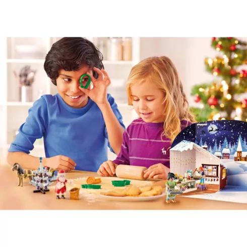 Playmobil 71088 Karácsony - Adventi kalendárium, naptár - Karácsonyi sütögetés