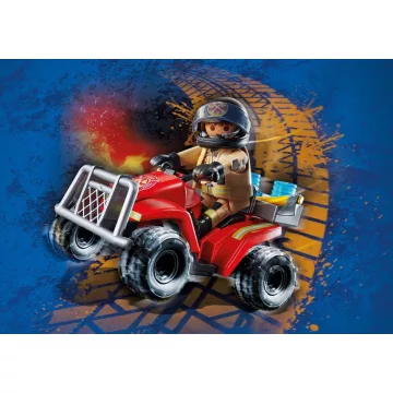 Playmobil 71090 Hátrahúzós tűzoltó quad