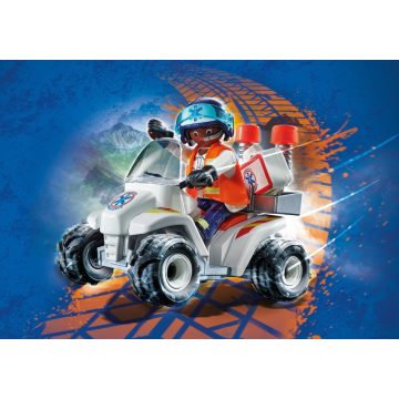 Playmobil 71091 Hátrahúzós mentő quad