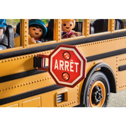 Playmobil 71094 Amerikai iskolabusz fénnyel
