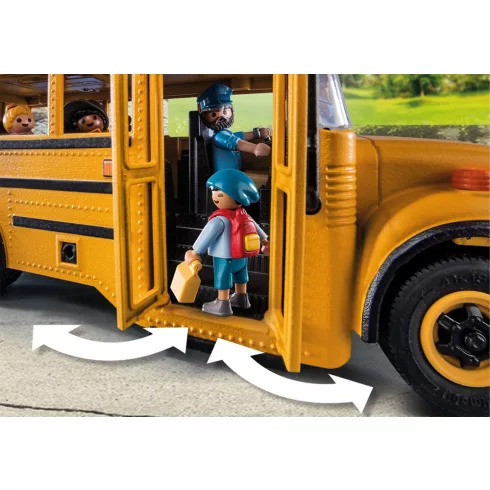 Playmobil 71094 Amerikai iskolabusz fénnyel