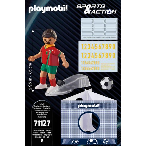 Playmobil 71127 Portugál válogatott focista