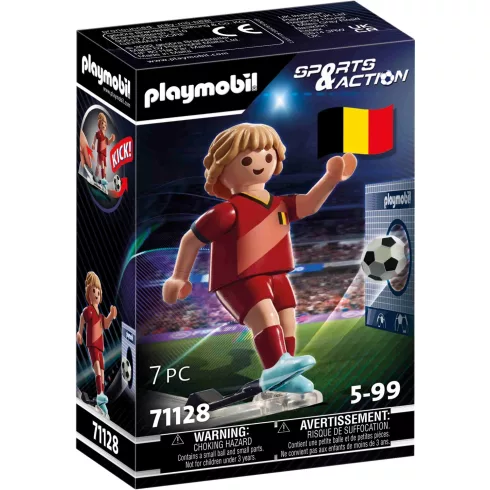 Playmobil 71128 Belga válogatott focista