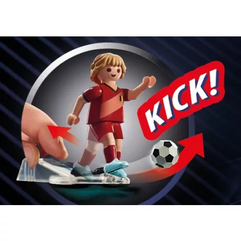 Playmobil 71128 Belga válogatott focista