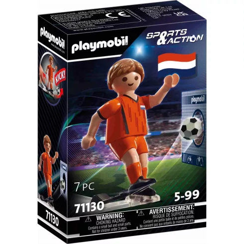 Playmobil 71130 Holland válogatott focista