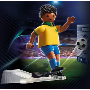 Playmobil 71131 Brazil válogatott focista