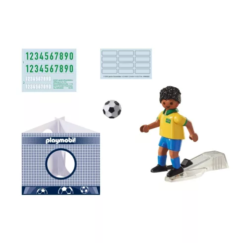 Playmobil 71131 Brazil válogatott focista
