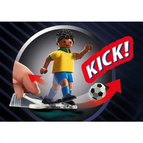 Playmobil 71131 Brazil válogatott focista