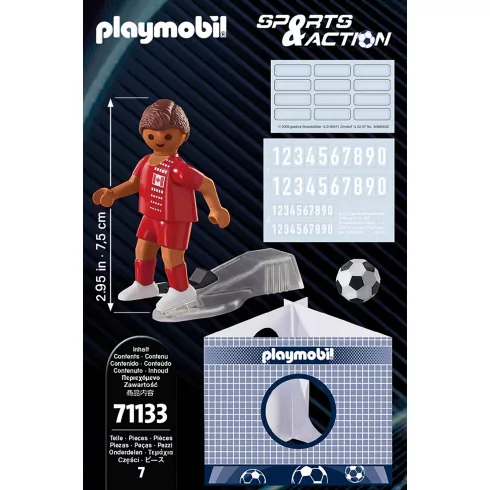 Playmobil 71133 Kanadai válogatott focista