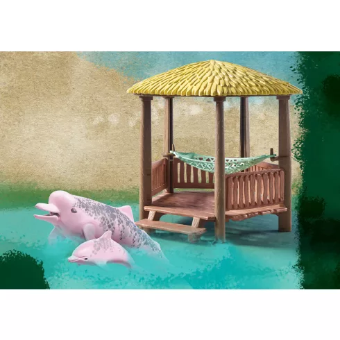 Playmobil 71143 Wiltopia - SUP túra folyami delfinekkel