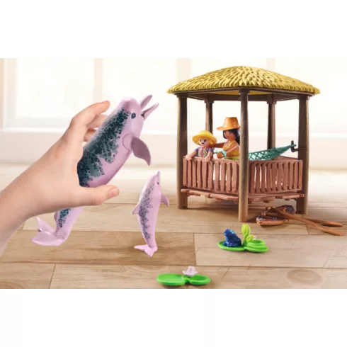 Playmobil 71143 Wiltopia - SUP túra folyami delfinekkel
