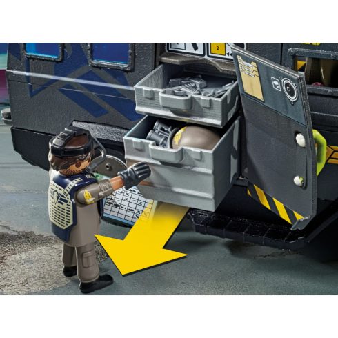 Playmobil 71144 TEK kommandós autó (csomagolássérült)