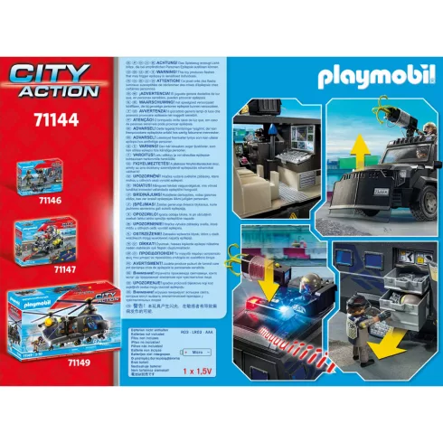 Playmobil 71144 TEK kommandós autó