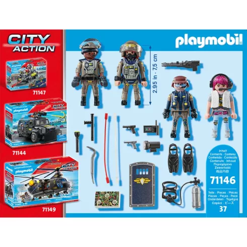 Playmobil 71146 Speciális egység kommandósai