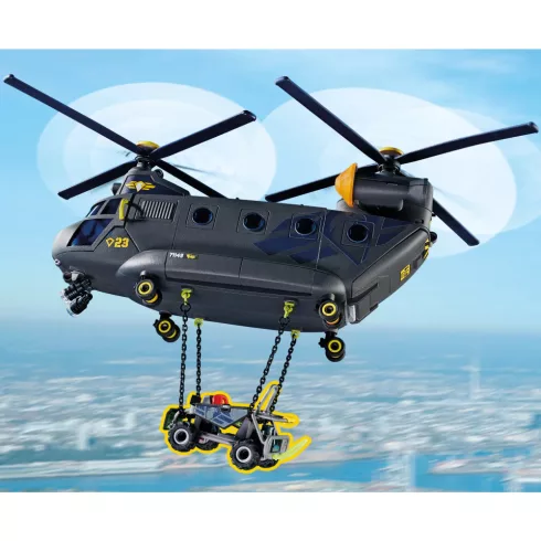 Playmobil 71149 TEK kommandósok mentőhelikoptere