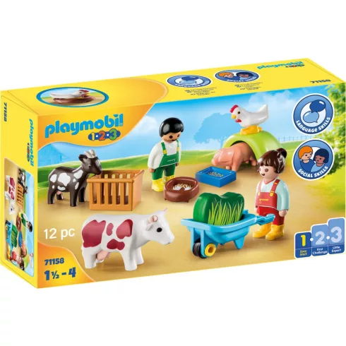Playmobil 71158 1.2.3 Farm