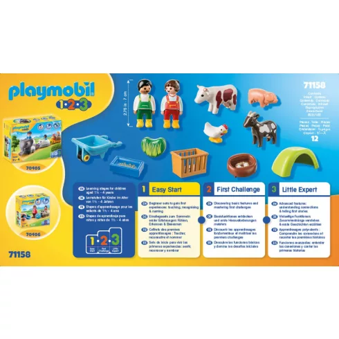 Playmobil 71158 1.2.3 Farm