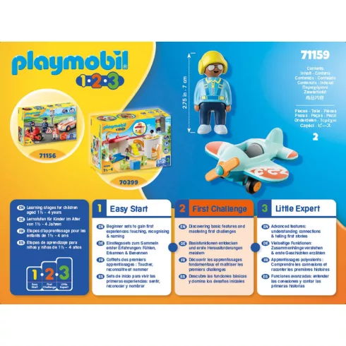 Playmobil 71159 1.2.3 Repülő