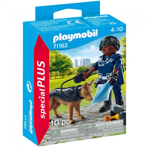 Playmobil 71162 Rendőr kutyával