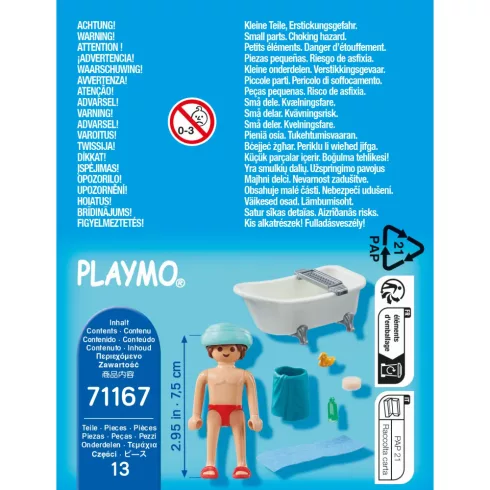 Playmobil 71167 Apa a fürdőszobában