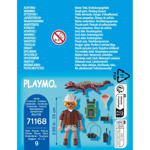 Playmobil 71168 Kutató aligátorral