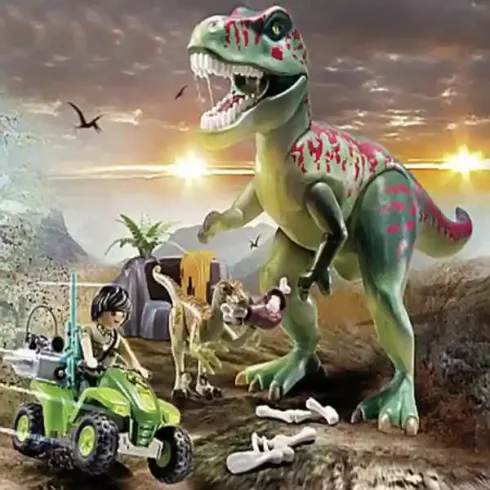 Playmobil 71183 T-Rex támadás