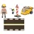 Playmobil 71185 Útépítő betonvágóval ajándékszett