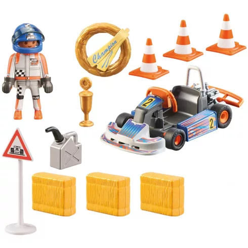 Playmobil 71187 Gokartversenyző ajándékszett
