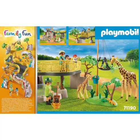 Playmobil 71190 Kalandos állatkert