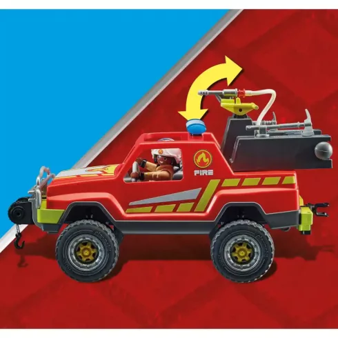 Playmobil 71194 Tűzoltóautó fecskendővel