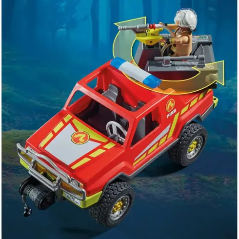 Playmobil 71194 Tűzoltóautó fecskendővel