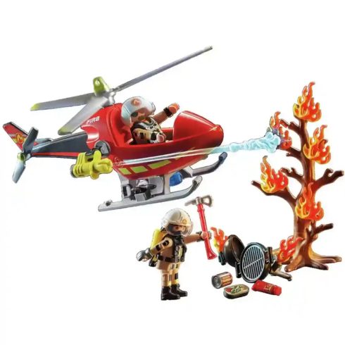 Playmobil 71195 Tűzoltósági helikopter vízágyúval