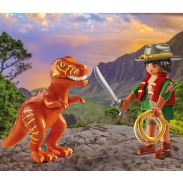 Playmobil 71206 Kalandor és T-Rex