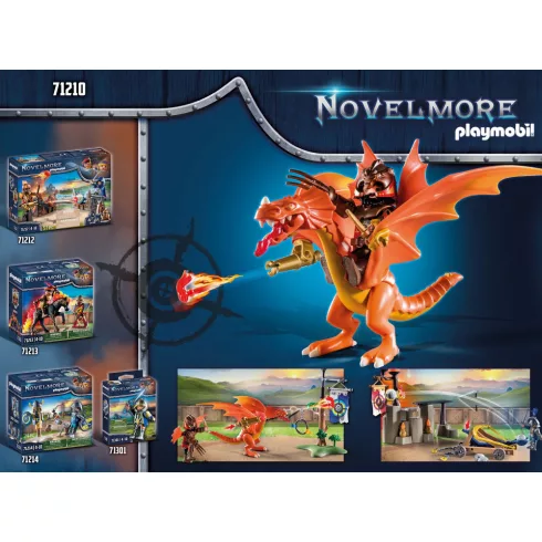 Playmobil 71210 Novelmore lovagi torna