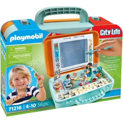 Playmobil 71216 Iskola tanuló készlet hordozható táskában