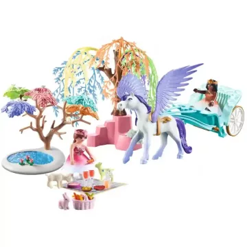 Playmobil 71246 Piknikezés pegazus hintóval