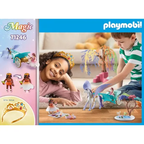 Playmobil 71246 Piknikezés pegazus hintóval