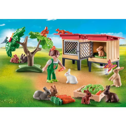 Playmobil 71252 Nyúlfarm (csomagolássérült)