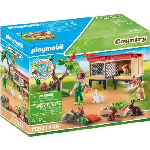 Playmobil 71252 Nyúlfarm (csomagolássérült)