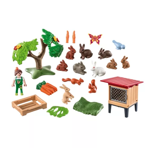 Playmobil 71252 Nyúlfarm (csomagolássérült)