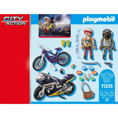 Playmobil 71255 Mortoros rendőr és ékszertolvaj