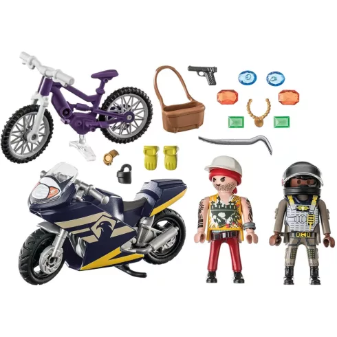 Playmobil 71255 Mortoros rendőr és ékszertolvaj