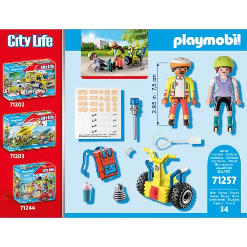 Playmobil 71257 Segway mentőakció
