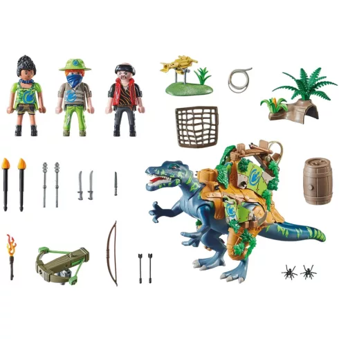 Playmobil 71260 Dínó csata: Spinosaurus harci dino nyílvetővel